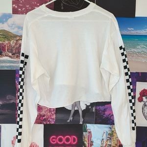 Long sleeve crop top <3